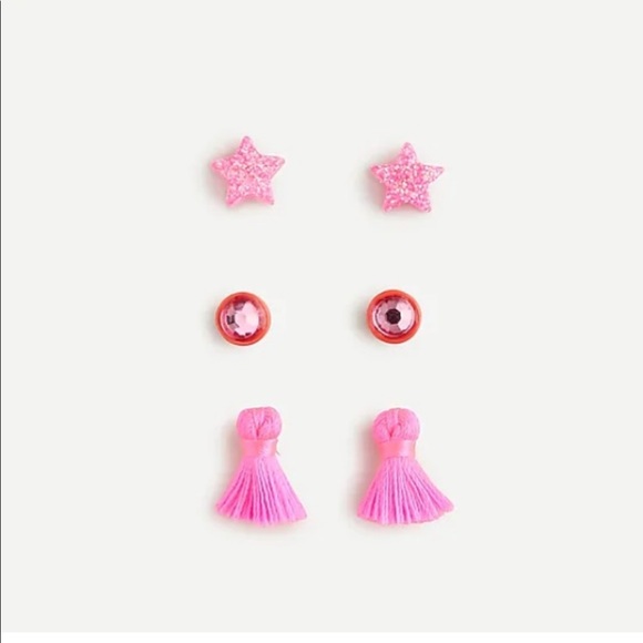J. Crew neon 3-pack earrings - Picture 6 of 6